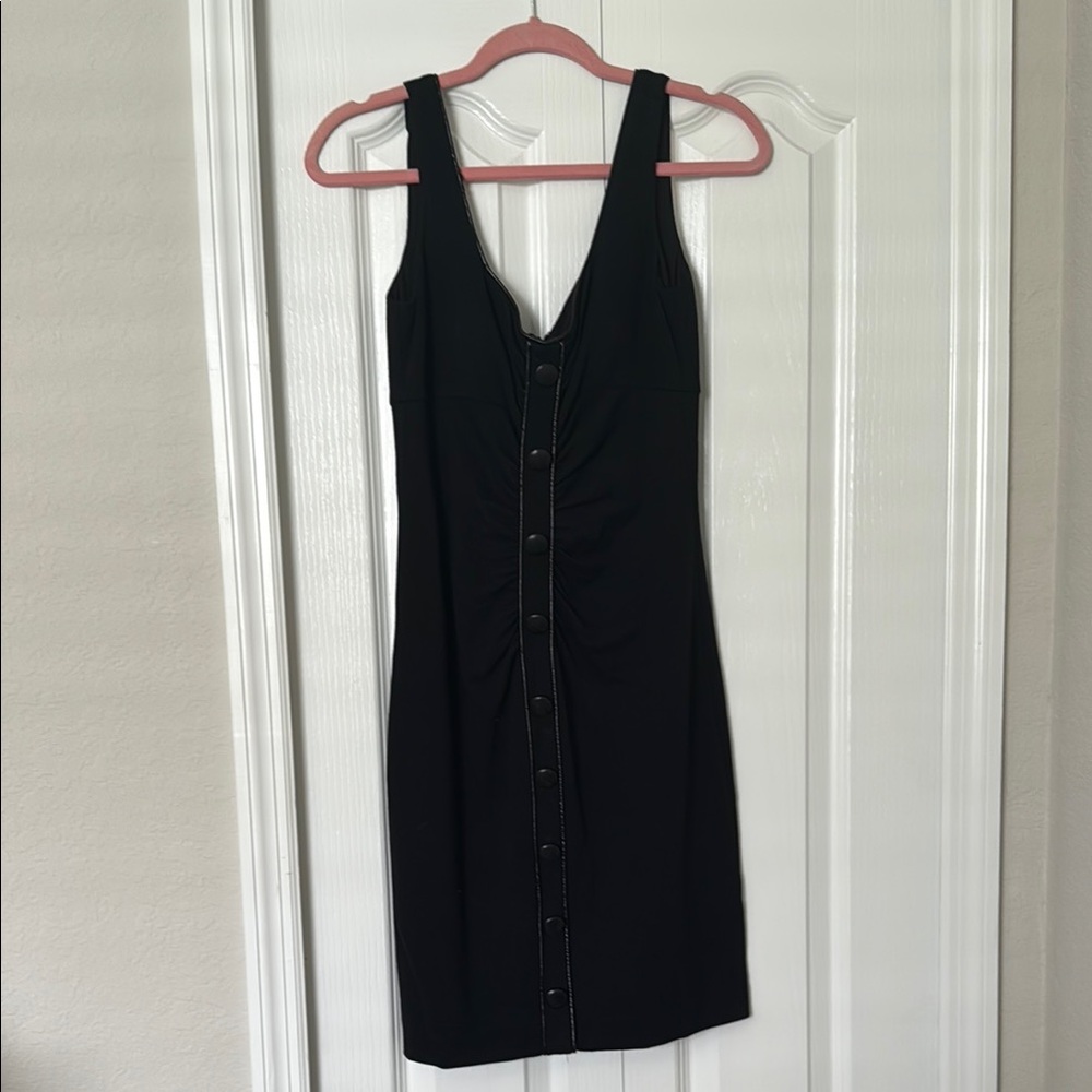Cache Black Sleeveless Dress